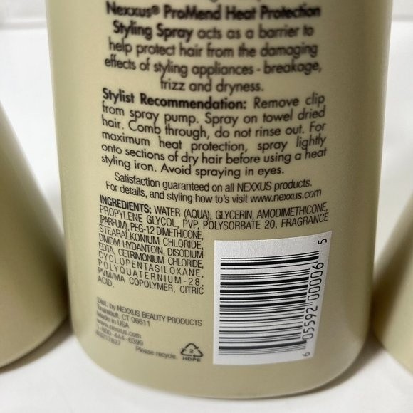 Nexxus Pro Mend Heat Protection Styling Spray DISCONTINUED 4 Bottles - Picture 12 of 13